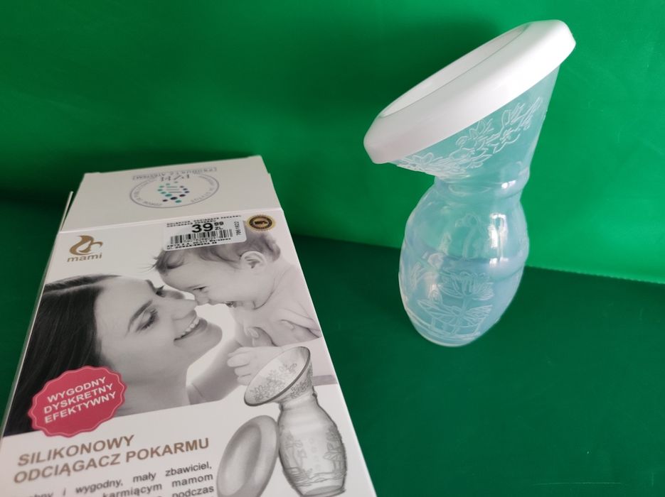 Silikonowy odciagacz pokarmu Mami