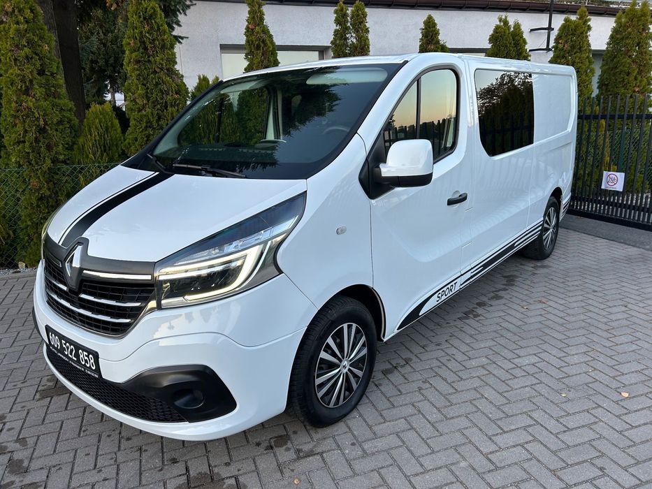 Renault Trafic L2 H1 * Long * Dabel * Brygadowy * 6o Osobowy Mix * Klimatyzcja *