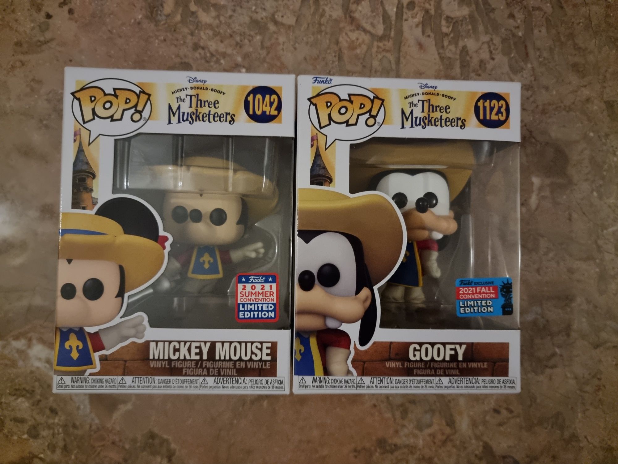 Funko Pop Pocket Popsies - Disney : Mickey Minnie Winnie Goofy Eeyore