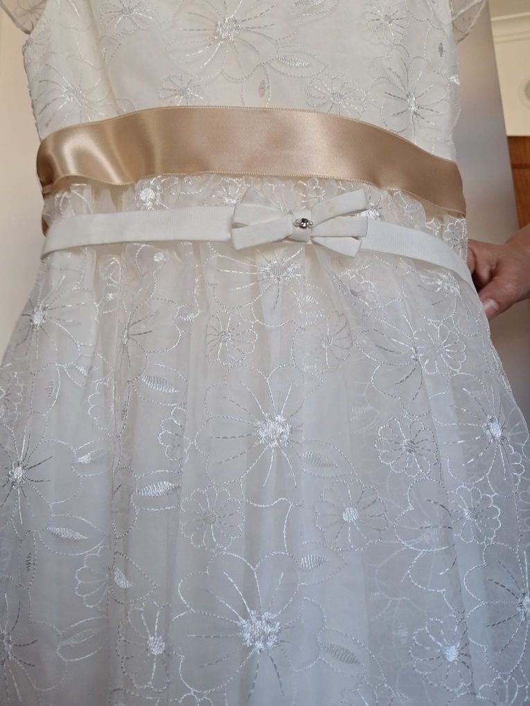 Mayoral vestido de cerimónia, para menina