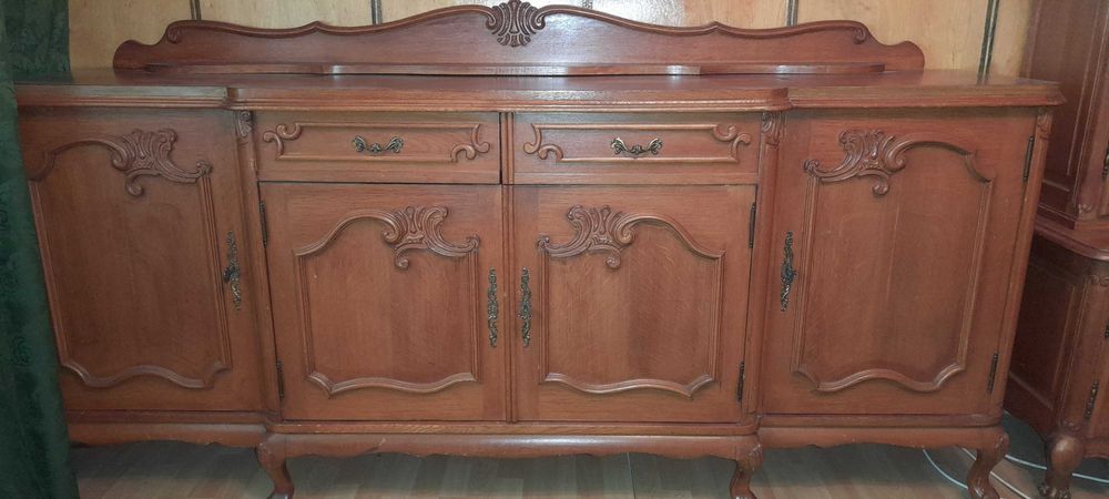 Lustro z komodą, antyk