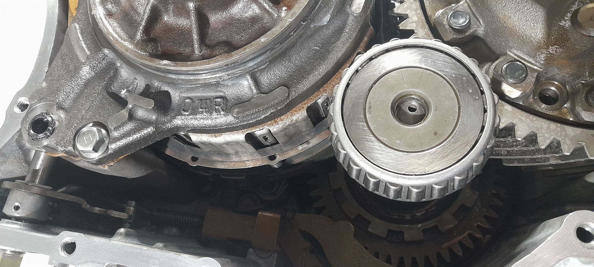 Caixa automática reconstruinda, mecatrónica