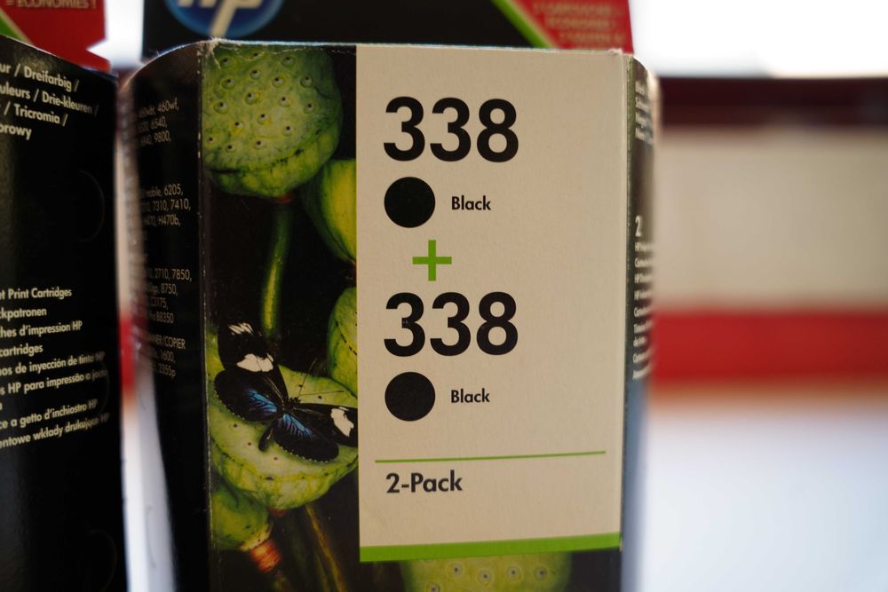 Pack 2 tinteiros HP 343 (2 cor)