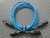Melodika SBC1230 Sky Blue 2x XLR 1m Interkonekt Neutrik