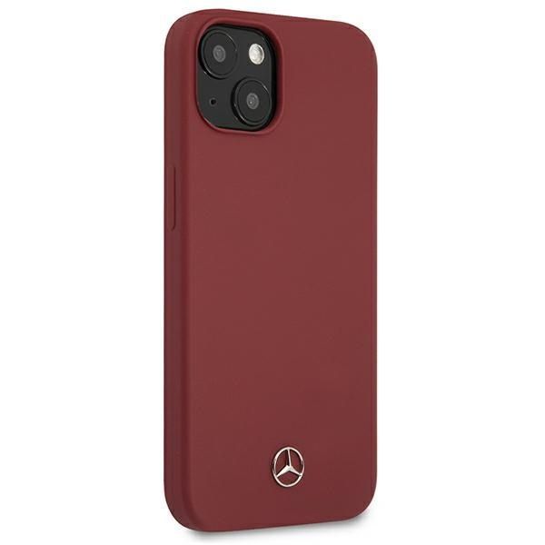 Etui Mercedes Silicone Line dla iPhone 13 Mini 5,4" - Czerwony