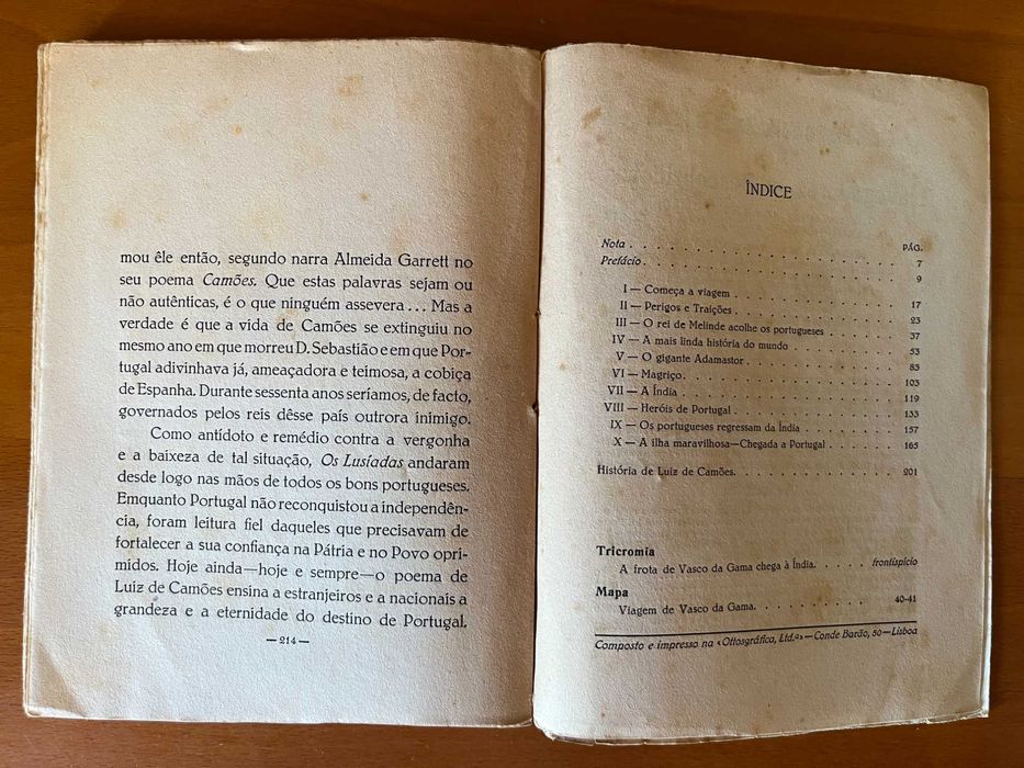 Os Lusíadas Contados às Crianças e Lembrados ao Povo (1940)