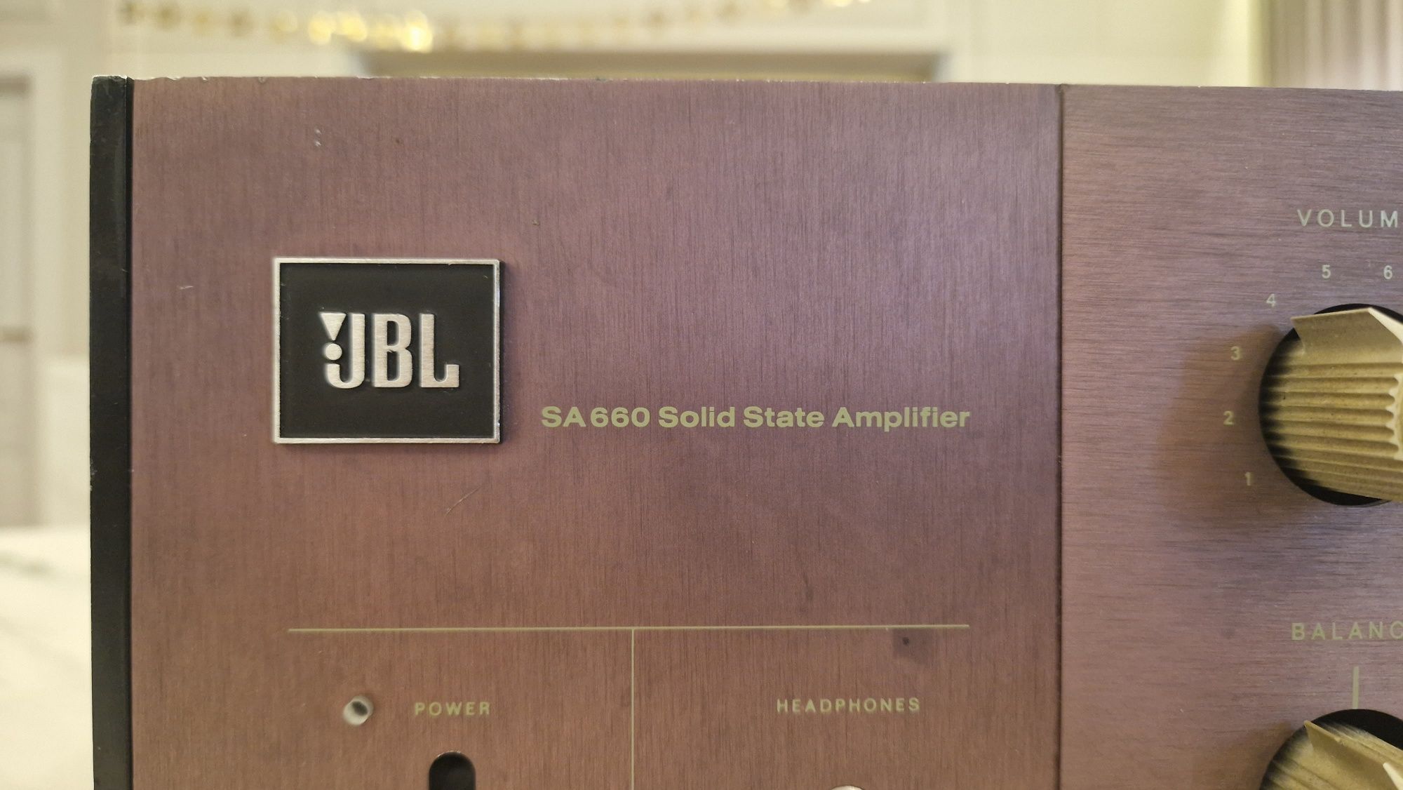 JBL SA 660 James B Lansing Vintage 1970r