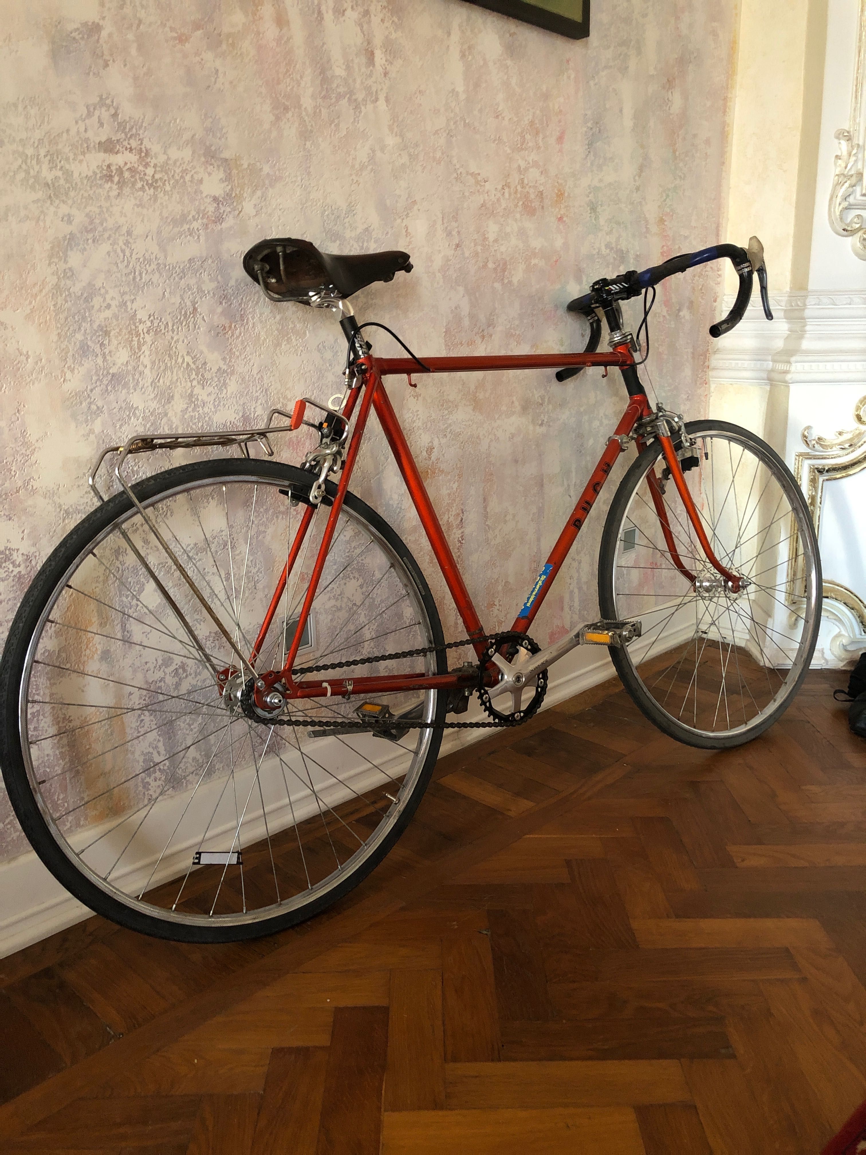 Ретро велосипед. Фикс. Dura-Ace