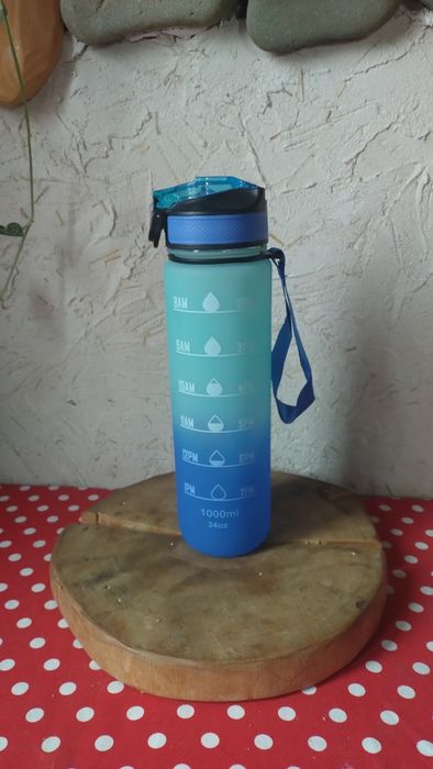 Nowy bidon 1l butelka motywacja