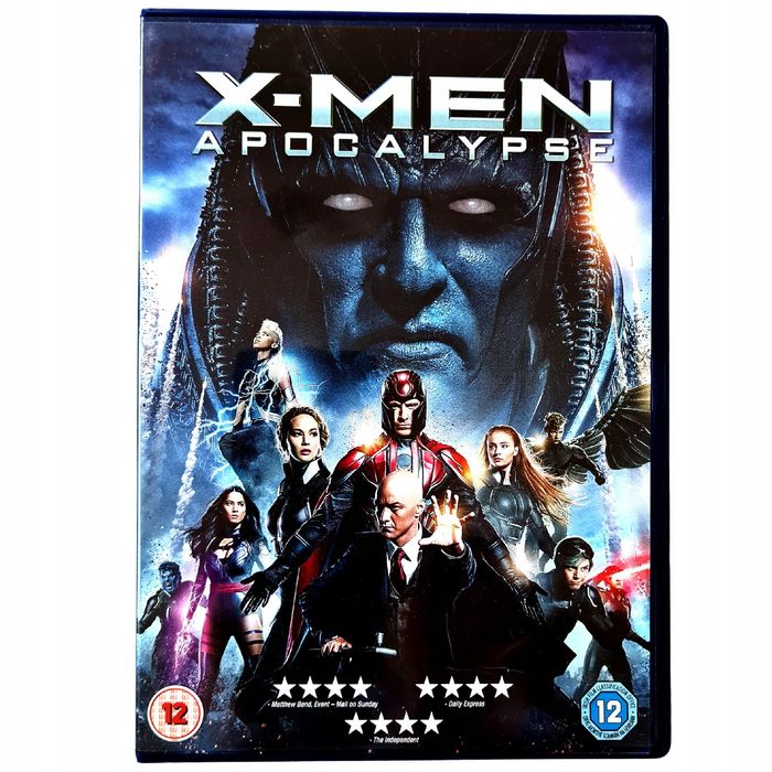 X-Men: Apocalypse Film DVD Język Angielski.