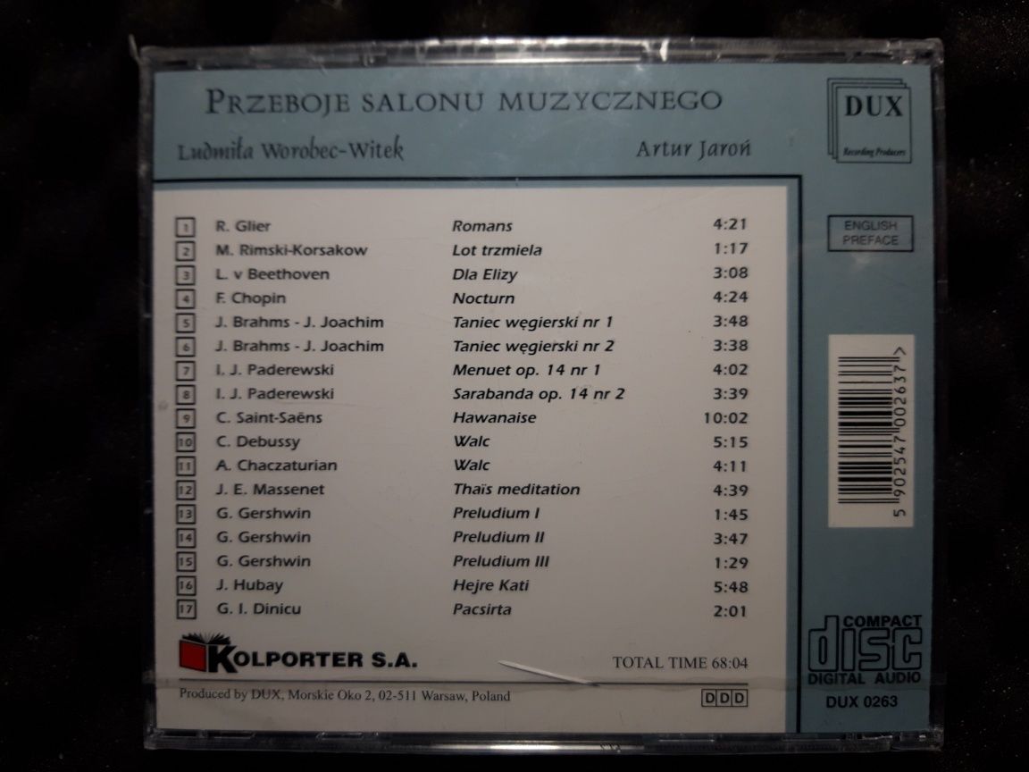 Przeboje Salonu Muzycznego (CD, 1995, FOLIA)