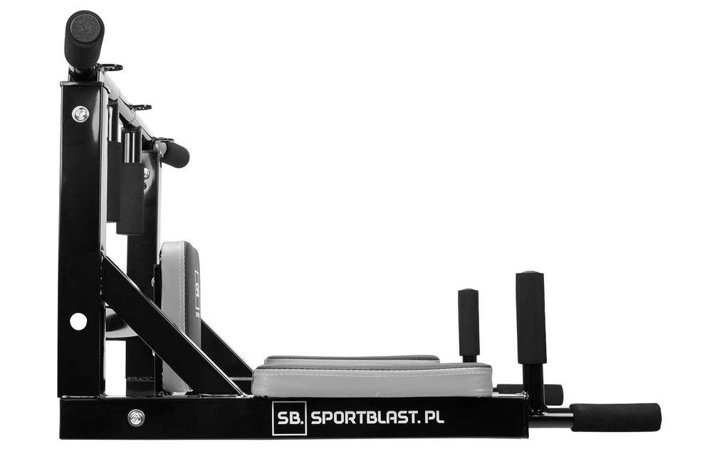 Drążek wielofunkcyjny PORĘCZE do ćwiczeń PODCIĄGANIA DIPÓW BRZUCHA WRO