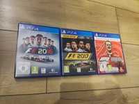 Zestaw Trzy Gry Formuła 2016,2017,2020 Playstation 4 PS4