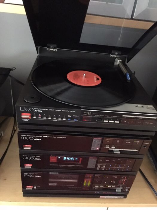 AIWA série MIDI MX70 LX70 TX70 FX70 e DX770