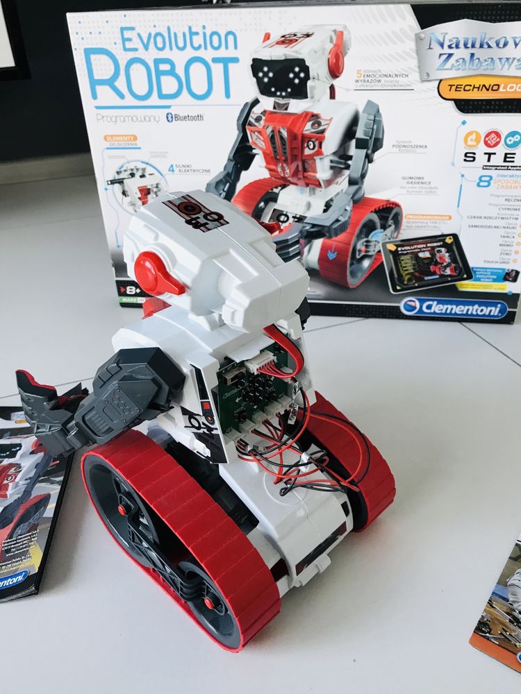 Robot Evolution Clementoni programowany  Okazja Zabawka interaktywna