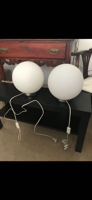 Candeeiro de teto e mesa