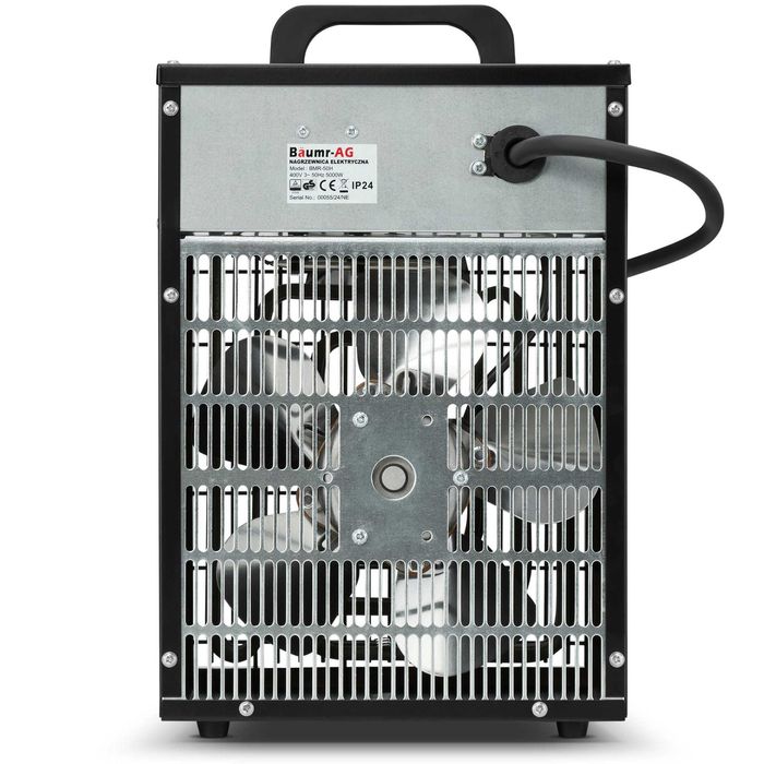 Nagrzewnica elektryczna BAUMR-AG 5kW 5000W dmuchawa farelka 400V siła