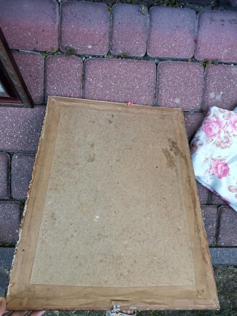 Sprzedam widoczny obraz. Antyk. Stara rama.