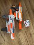 Nerf mix 3 recon, mediator i mini postolet