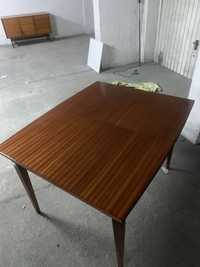 Mesa Vintage restaurada - Madeira maciça
