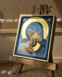 Икона Богородицы с Младенцем (миниатюрная)