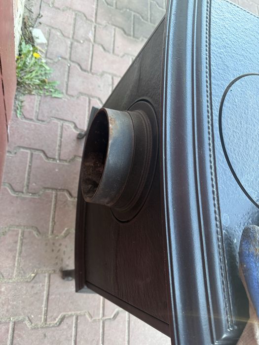 kominek z szybką Jotul nr 3 f3  kolor czarny nowe plyty