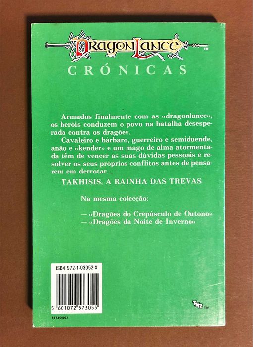 LIVRO [6€ cada] DragonLance Dungeons and Dragons Dragon Lance
