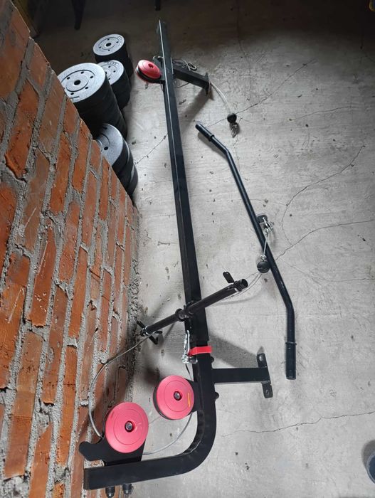 wyciąg górny dolny siłownia