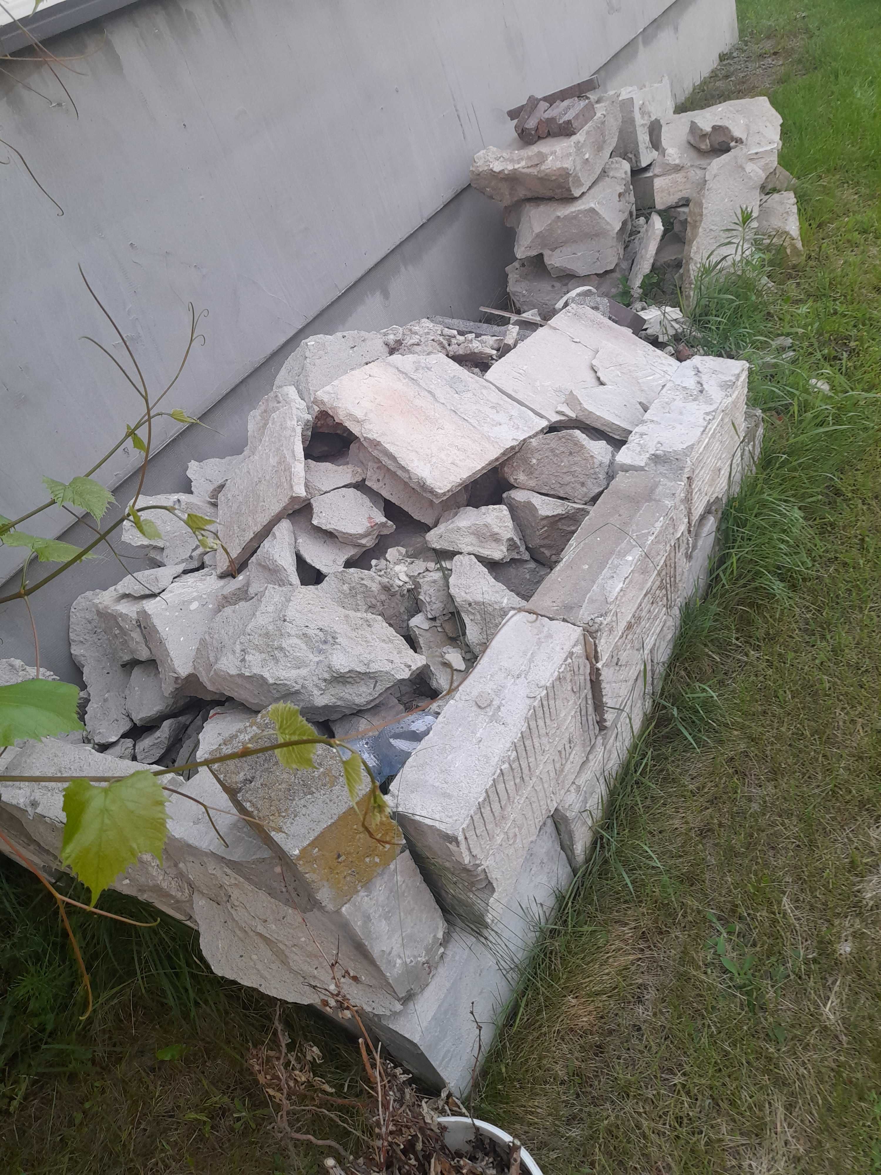 oddam gruz betonowy oraz poremontowy/drobny