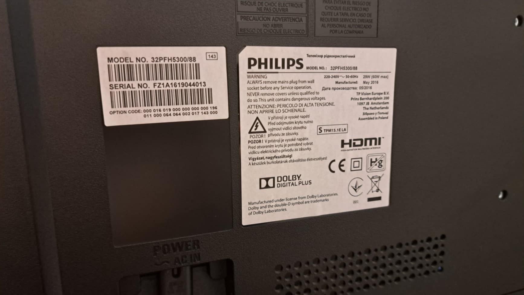 Telewizor 32 cali PHILIPS LED 32PFH5300/88
