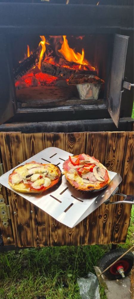 Piec do pizza grill  wedzarka 3w1