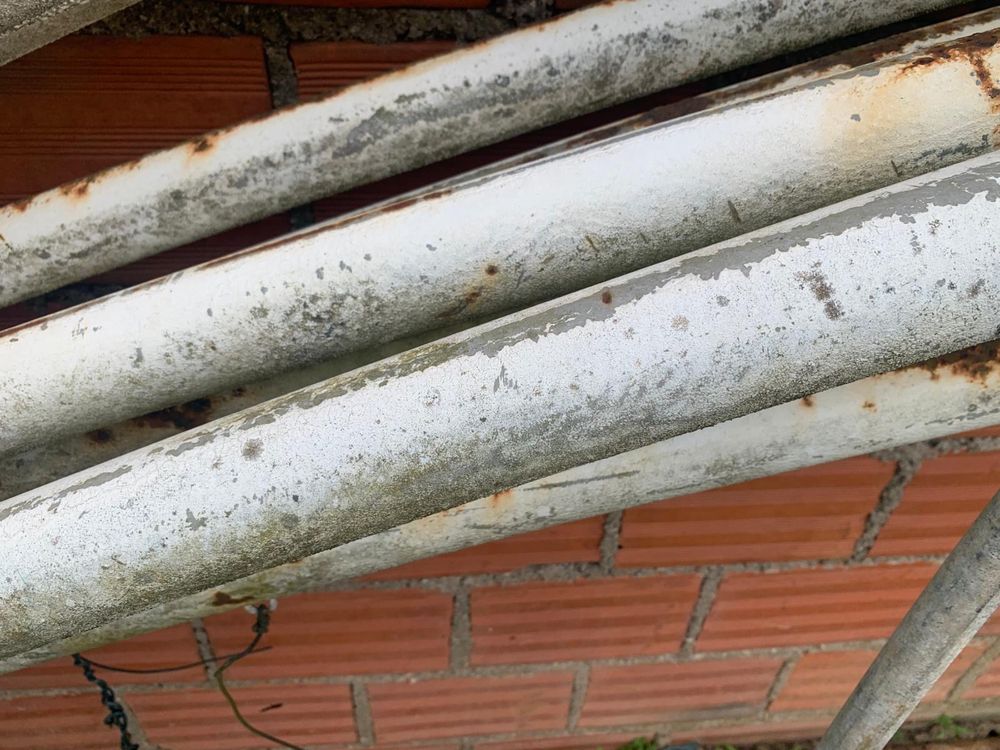 5 arcos com 8m para estufa ou pavilhão