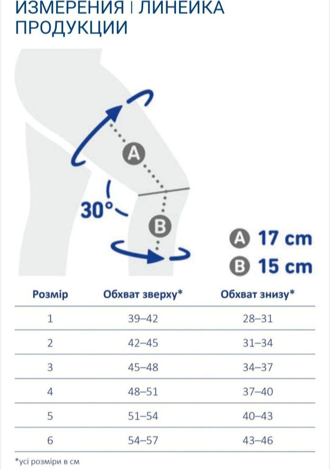 Наколенник, бандаж, ортез Bauerfeind Р3, А 3, S, Bort, Sporlastic