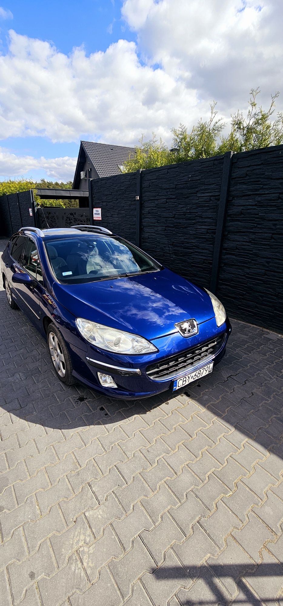 Peugeot 407 SW •GAZ• KLIMA SPRAWNA hak Panorama