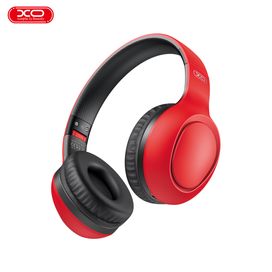 Xo Słuchawki Bezprzewodowe Bluetooth Be35 Czerwono-Czarne Nauszne