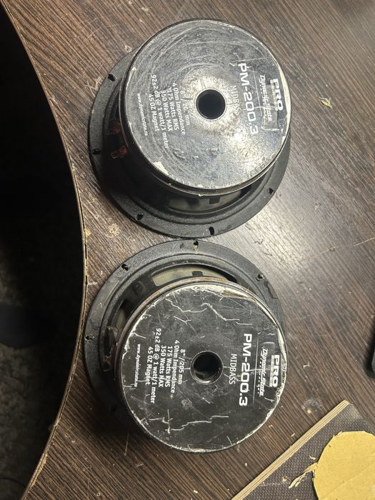 Динаміки Бас В задню полку