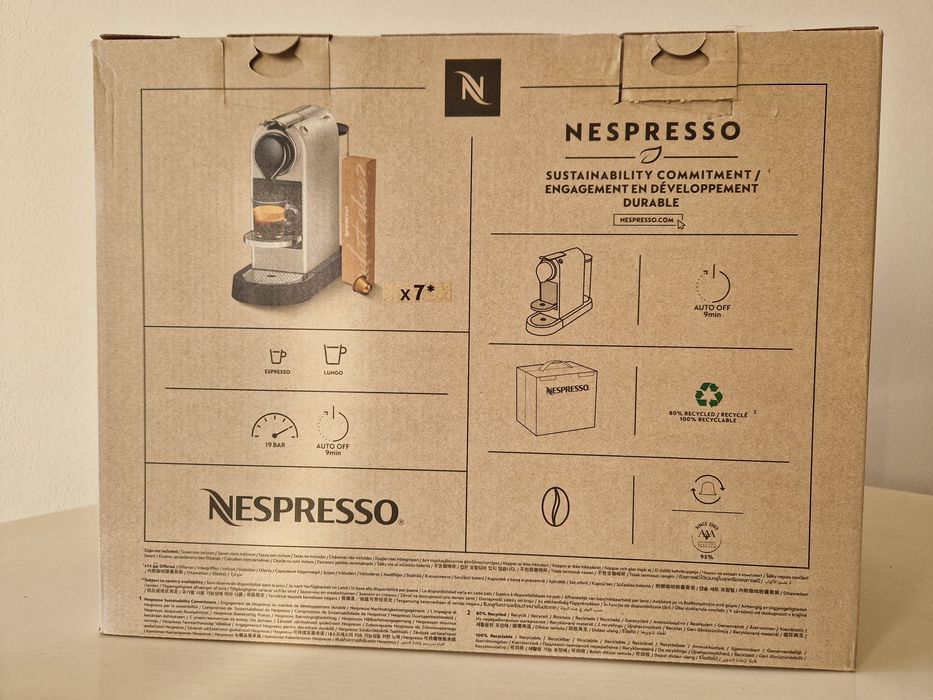Nespresso Citiz nova em caixa