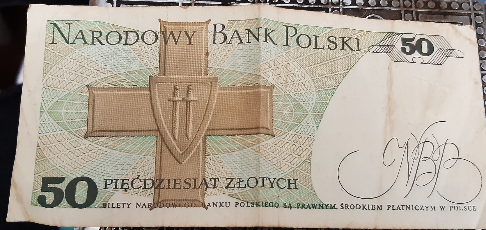 Banknot 1988 50zl.