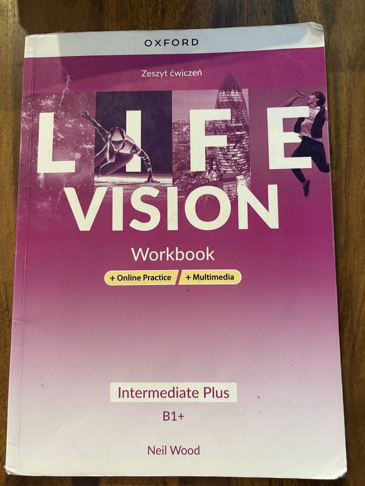 Life vision workbook intermediate plus B1+ nowe