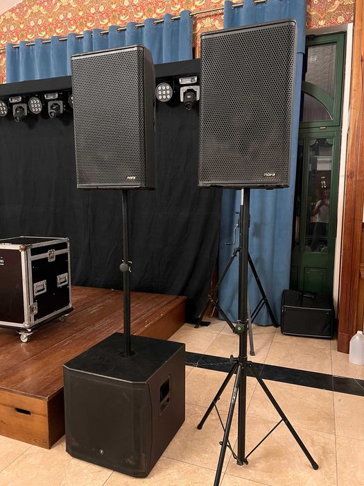 Zestaw nagłośnienia Nova 15, Mackie SRM1850,ADS 1400,Allen&Heath 16fx