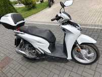 Honda SH 125 silnik koło laga licznik  rama siedzenie felga
