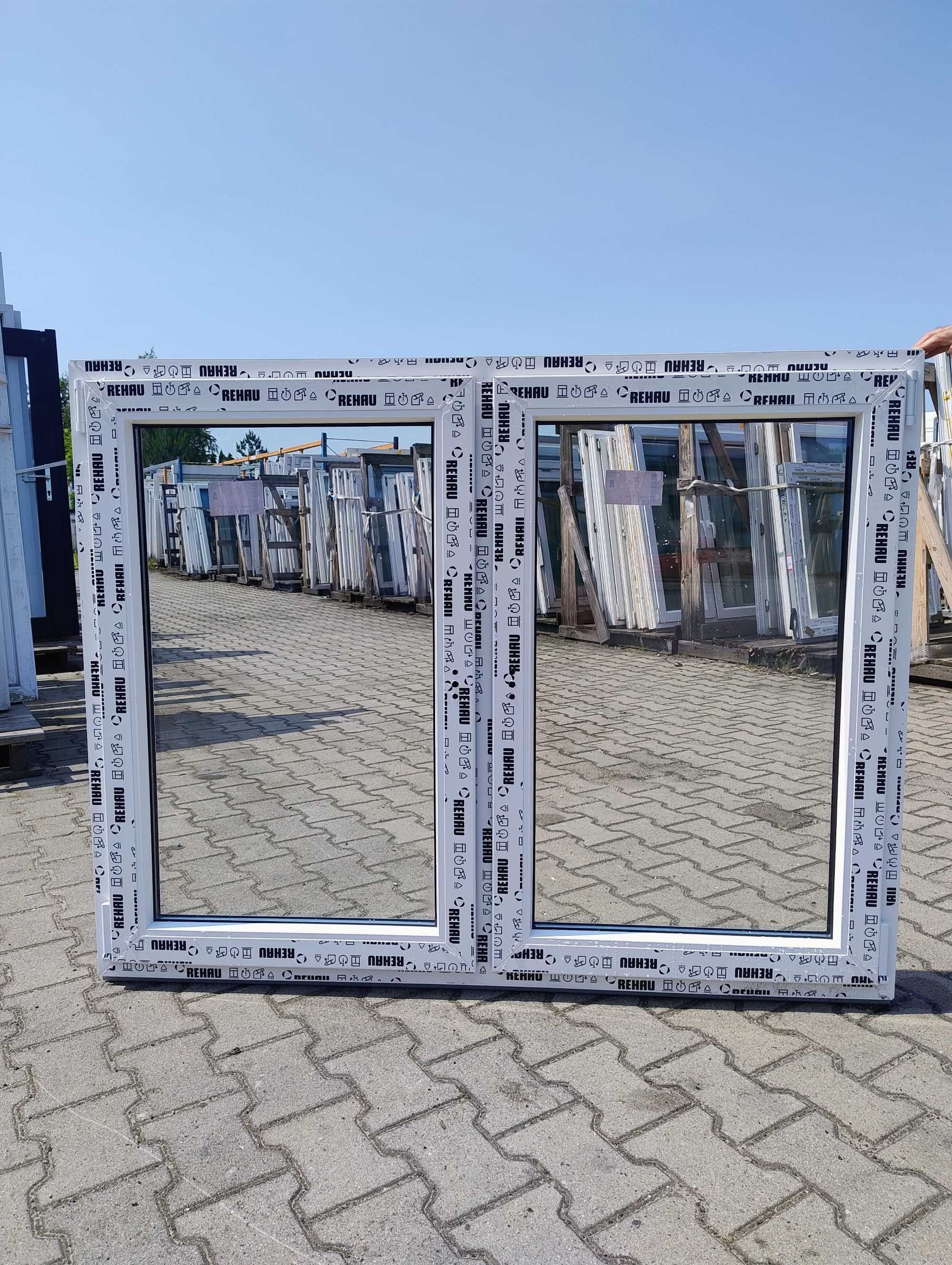 Okna Nowe Rehau Smartline 146x113