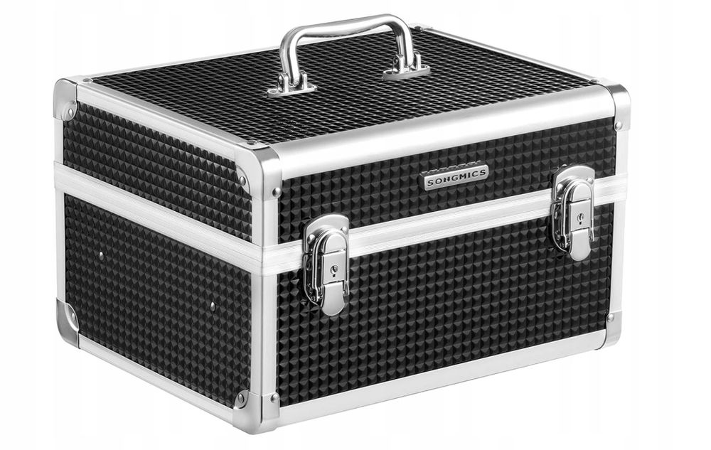 Songmics Etui Na Akcesoria Do Makijażu, Zamykana Kosmetyczka Jbc328B01