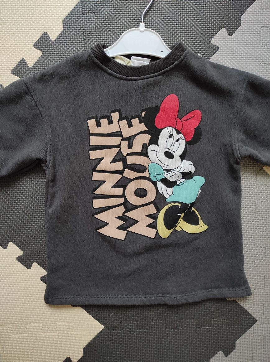Sukienka oversize bluza Zara 86 poszukiwana hit myszka Minnie Disney