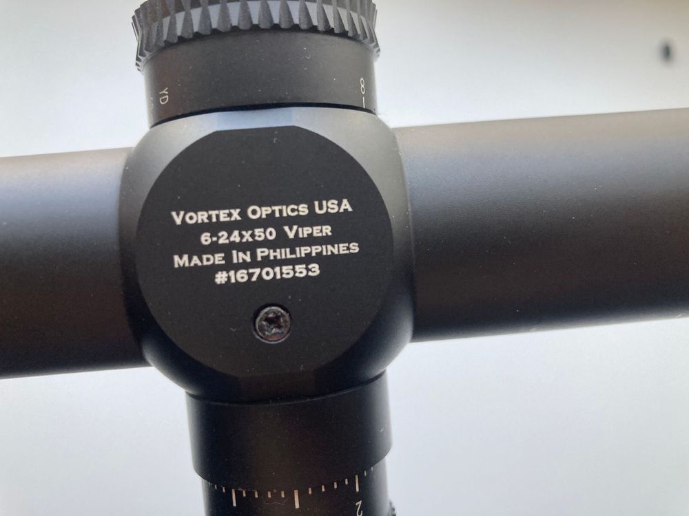 Оптичний приціл Vortex Viper PST6-24/50F1, EBR 2 C  з підсвіткою