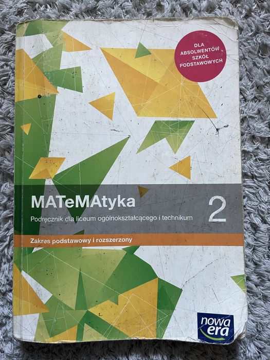 MATeMAtyka 2 zakres podstawiwy i rozszerzony
