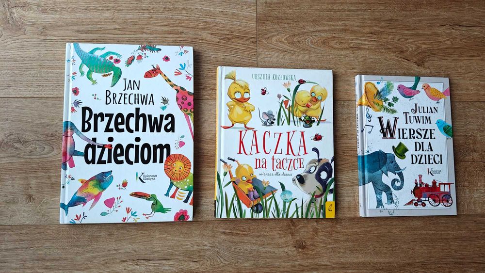 Zestaw książek Brzechwa Tuwim Kozłowska
