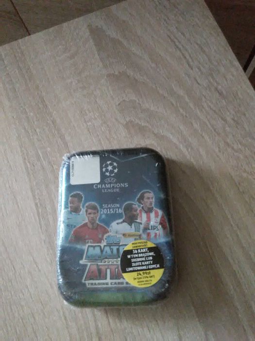 Puszka karty match attax 2015/2016