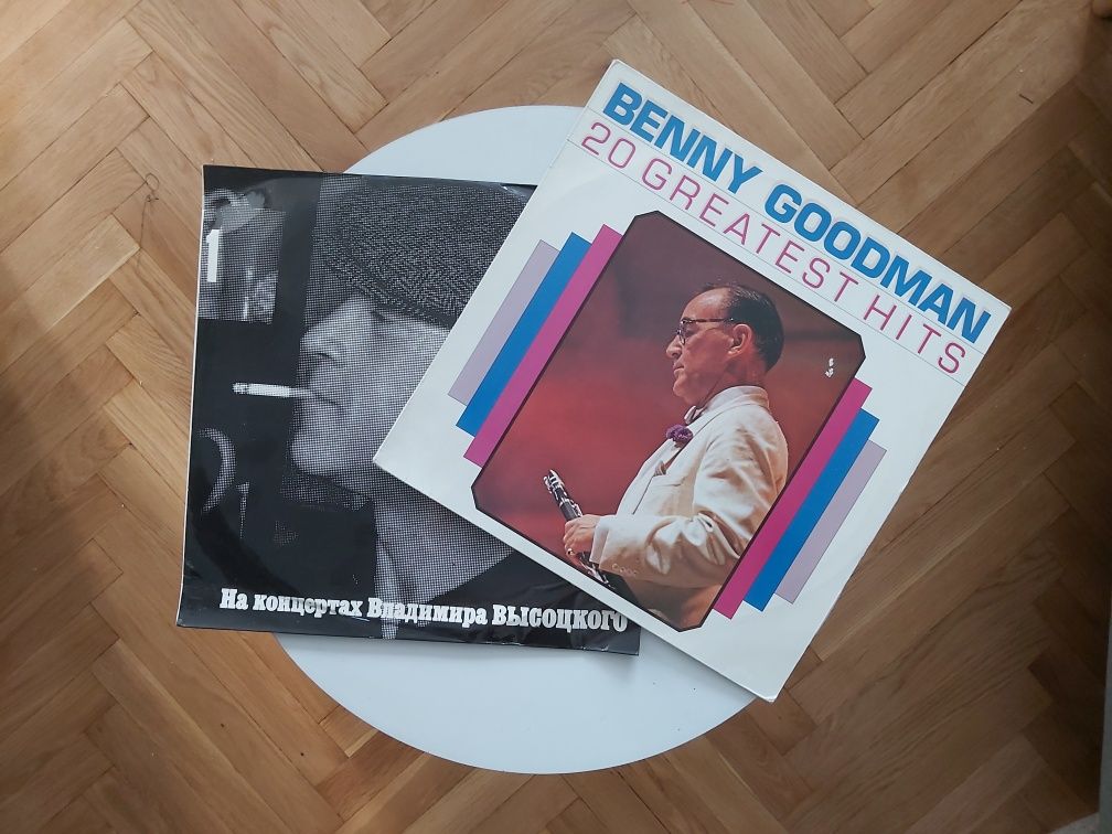 Płyta vinyl Władimir Wysocki Benny Goodman vinylowa gramofonowa 2 szt