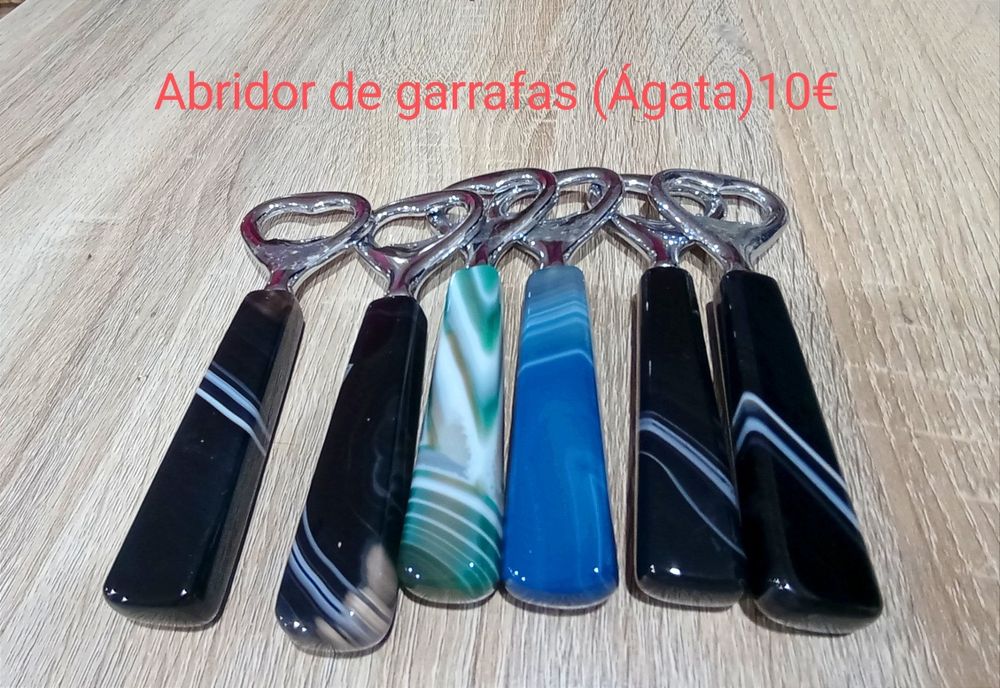 Peças em Inox e Ágata